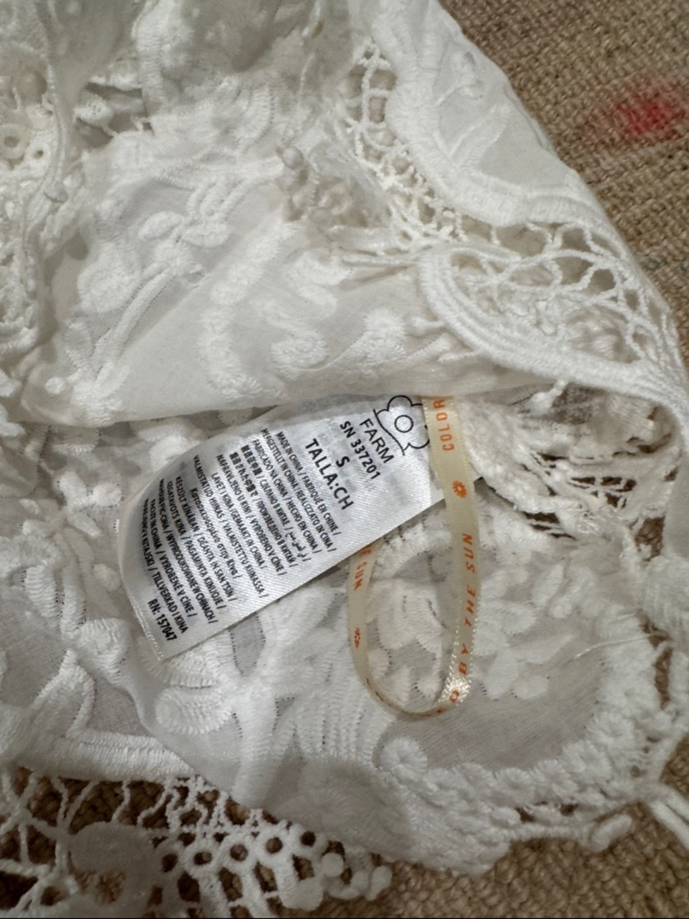 Farm Rio Lace Top - Picture 3 of 5
